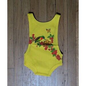 Vintage Girls One Piece Swimsuit Size 3T NWOT